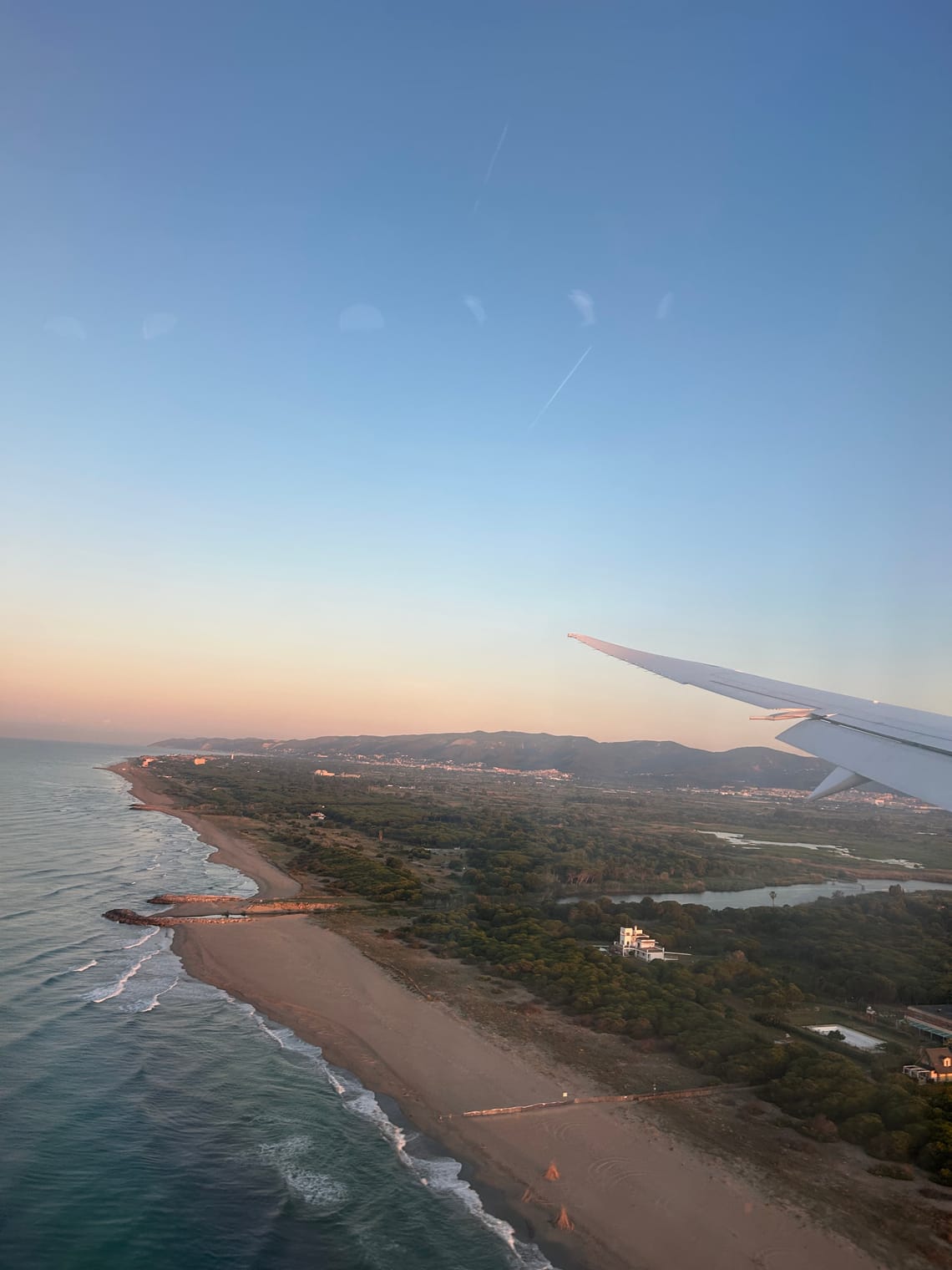 Arrival in Barcelona